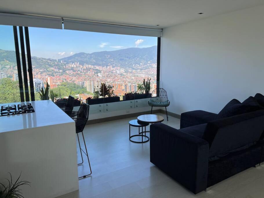 Apartamento De Lujo Con La Mejor Vista De Medellin Apartment ภายนอก รูปภาพ