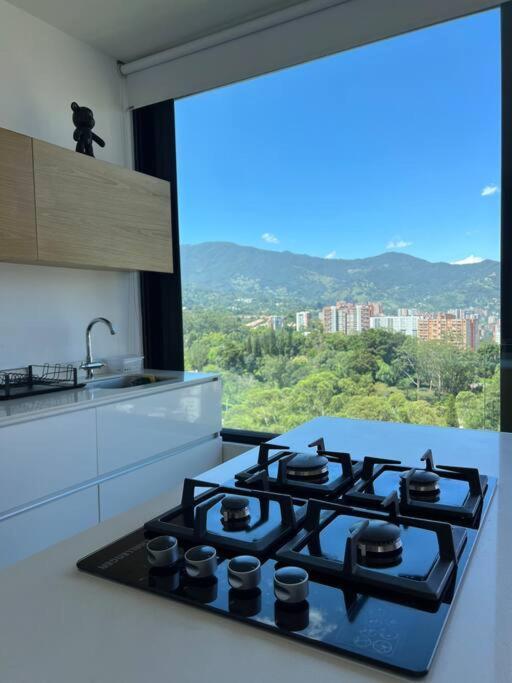 Apartamento De Lujo Con La Mejor Vista De Medellin Apartment ภายนอก รูปภาพ