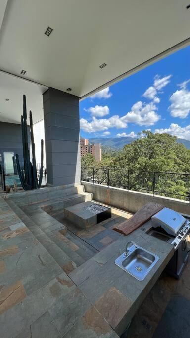 Apartamento De Lujo Con La Mejor Vista De Medellin Apartment ภายนอก รูปภาพ