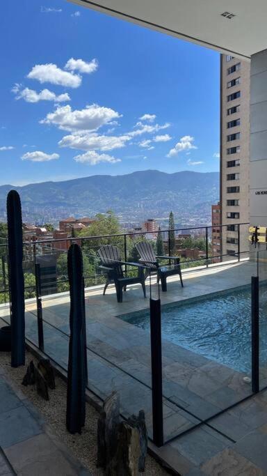 Apartamento De Lujo Con La Mejor Vista De Medellin Apartment ภายนอก รูปภาพ